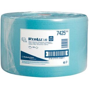 Wiper roll blue 285 m Kimberly Clark WYPALL L40