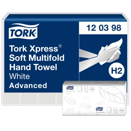 Hand Towel Zigzag Tork Advanced soft (3-panel)