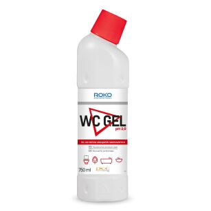 Preparat do czyszczenia sanitariatów Roko PROFESSIONAL WC ŻEL 0,75 litra