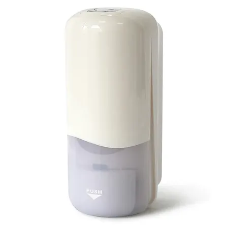 Soap dispenser for liquid soap ZZ SANITARIO S-LINE plastic white