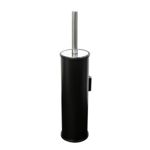 Faneco hanging toilet brush, black steel.