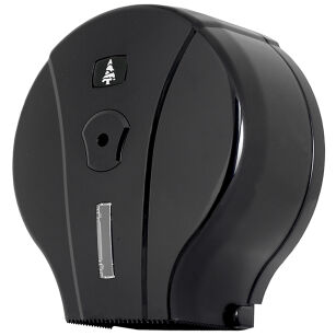 Toilet paper dispenser EKO MINI plastic black