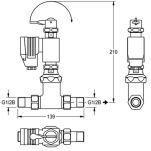 Zawór elektromagnetyczny DN 15 