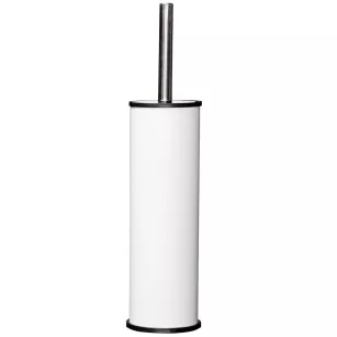 Wall-mounted toilet brush Faneco HIT WHITE white steel