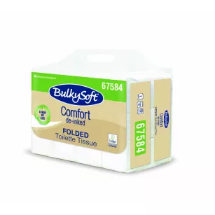 Toilet paper in bulk BULKYSOFT COMFORT De-inked 2-ply 6000 pcs.