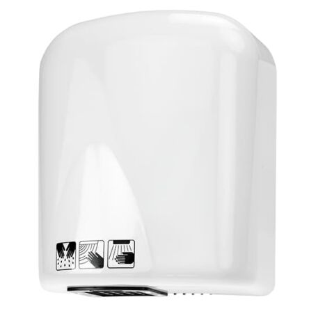 Secador de manos Sanitario 1650W plástico blanco