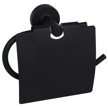 Handle with flap for paper Bisk for You, black aluminum