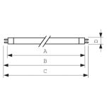 Świetlówka do lamp owadobójczych Philips Actinic BL TL 8W/10 