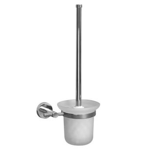 Toilet brush & holder chrome Bisk