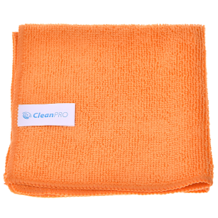 Microfibre Cloth Orange CleanPRO ULTRA SOFT 30x30 cm