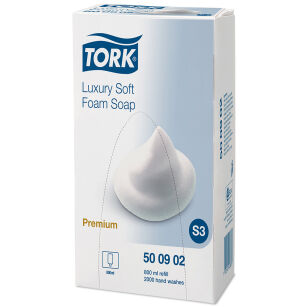 Luxuriöse, sanfte Tork-Schaumseife, 800 ml, transparent