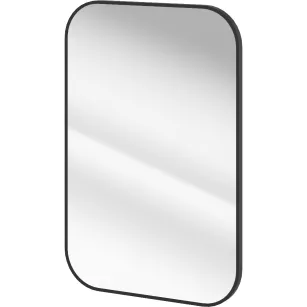 MOKKO hanging mirror in frame, rectangular, 500x750 mm, black