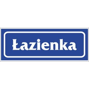 Oznaczenie drzwi – Łazienka