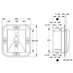 Armatura spłukująca do pisuarów - mechanizm 