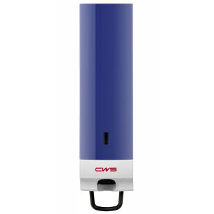 Compact liquid soap dispenser blue