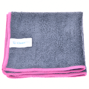 Microfibre Cloth Grey/Red CleanPRO ULTRA SOFT 30x30 cm