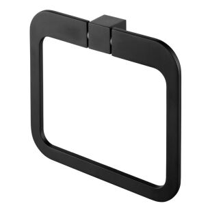 Bisk FUTURA black bathroom towel hanger found.