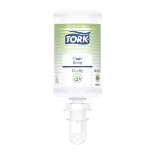 Tork foam soap neutral 1 liter colorless and odorless.