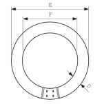 Świetlówka do lamp owadobójczych Philips Actinic BL TL-E 22W/10 