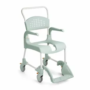 Etac Clean 49 cm toilet and shower chair sea green