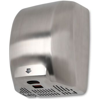 Soplador de manos MAXFLOW SILVER Warmtec 1800 W acero mate