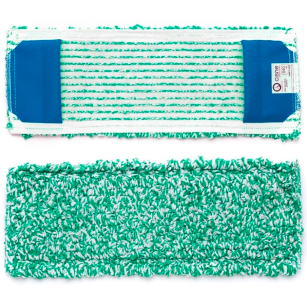 Green microfiber pocket mop 50 x 17cm