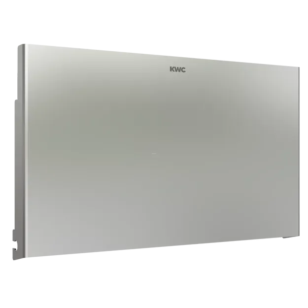 Panel frontal para KWC EXOS676E acero inoxidable