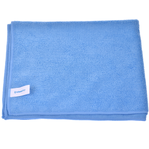 Thick microfiber cloth 50 x 60 cm blue