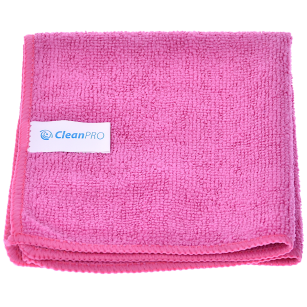 Microfibre Cloth Red CleanPRO ULTRA SOFT 30x30 cm