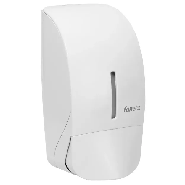 INOVA Sanitario 1 liter hanging soap dispenser, white ABS.