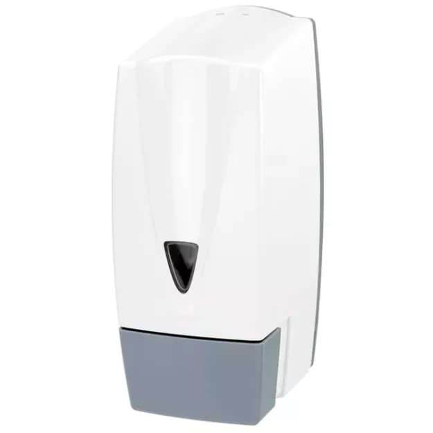 Liquid soap dispenser Sanitario 500 ml, white ABS plastic