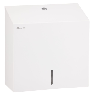 Folded paper towel dispenser Merida Stella Maxi white