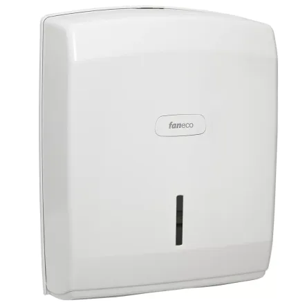 Folded paper hand towel dispenser INOVA plastic white