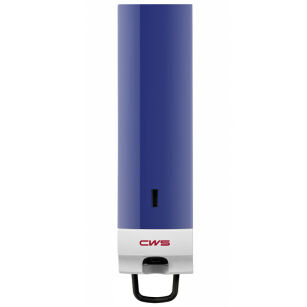 Compact foaming soap dispenser blue