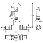 Zawór elektromagnetyczny DN 25 