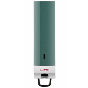 Compact foaming soap dispenser green