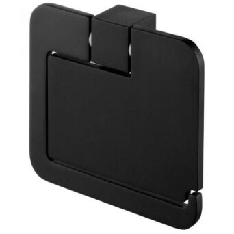 Toilet paper hanger futura black Bisk