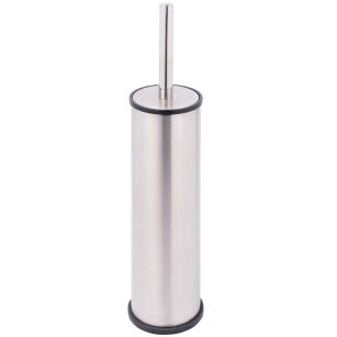 Hanging Faneco toilet brush, polished steel.