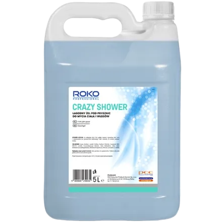 Gél na sprchovanie ROKO PROFESSIONAL CRAZY SHOWER 5L