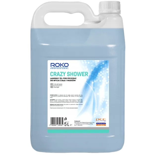 Żel pod prysznic ROKO PROFESSIONAL CRAZY SHOWER 5 litrów