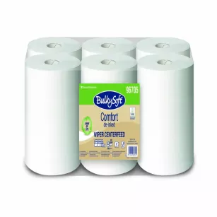 Ręcznik papierowy BulkySoft Comfort w rolce, 6 rolek, celuloza 2 warstwy