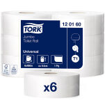 Papier toaletowy w jumbo roli Tork 1 warstwa 480 m naturalny