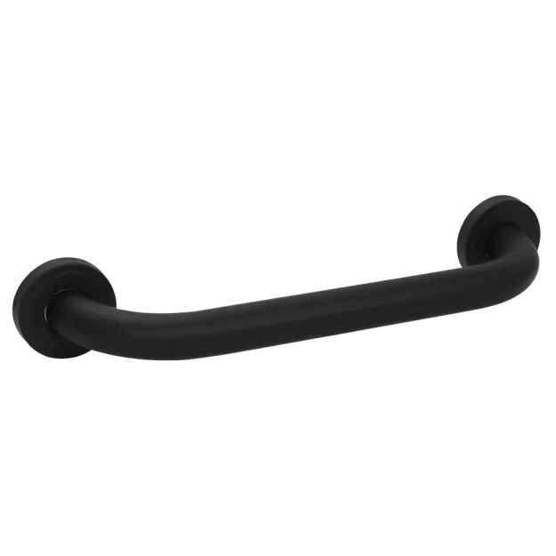 Bisk NIAGARA black steel bathtub handle 30.5 cm