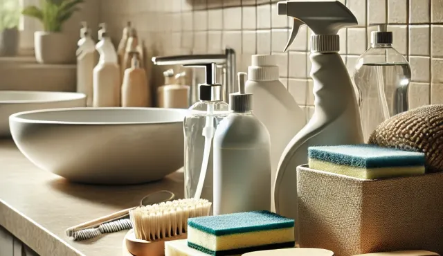 Bathroom material care: How to take care of tiles, marble, glass, and other surfaces.