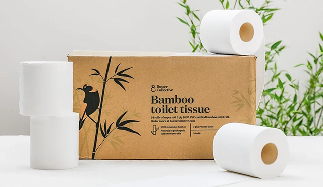 Toaletný papier z bambusu Toaletný papier z bambusu